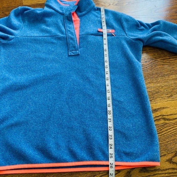 Columbia MCM Monogram Embroidered Fleece Sweater Jacket L - Picture 9 of 13